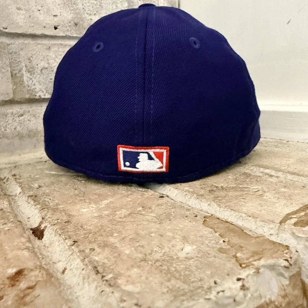 Chicago Cubs Hat Cap Fitted Mens 7 1/8 Baseball New Era 59FIFTY Heritage